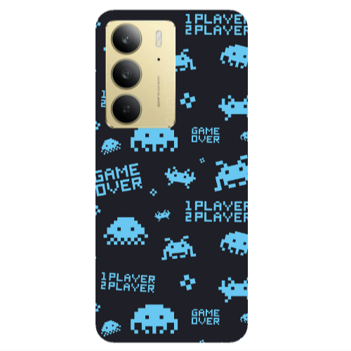 Realme C 75 Game over Transparent Silicone TPU Θήκη