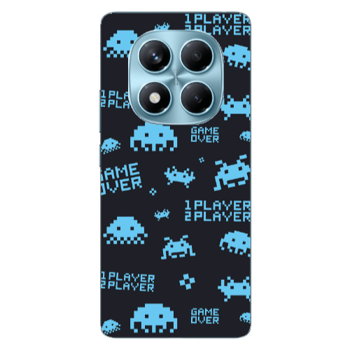 Xiaomi Redmi Note 14 Pro Game over Transparent Silicone TPU Θήκη