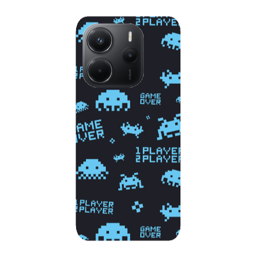 Xiaomi Redmi Note 14 Game over Transparent Silicone TPU Θήκη