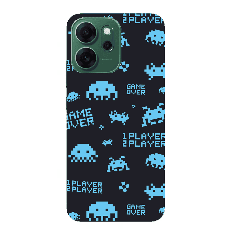 Oppo Reno 14 FS Game over Transparent Silicone TPU Θήκη