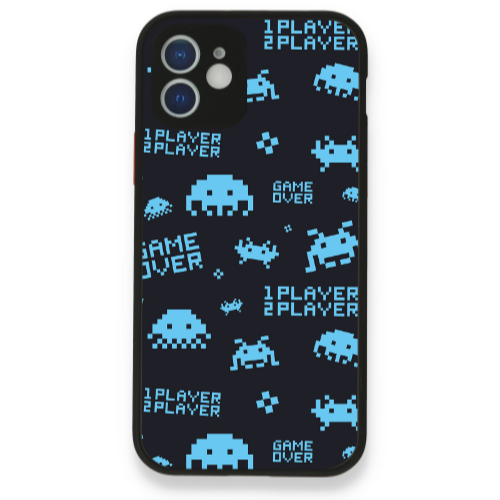 Apple iPhone 12 Game over Black Glossy Θήκη