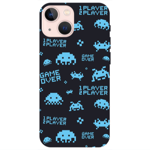 Apple iPhone 13 Game over Transparent Silicone TPU Θήκη
