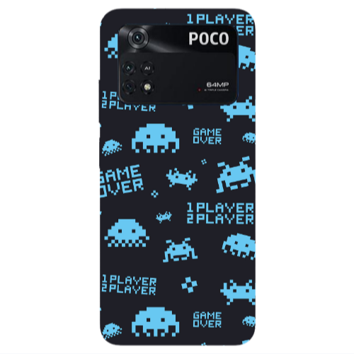 Xiaomi Poco M4 Pro 4G Game over Transparent Silicone TPU Θήκη