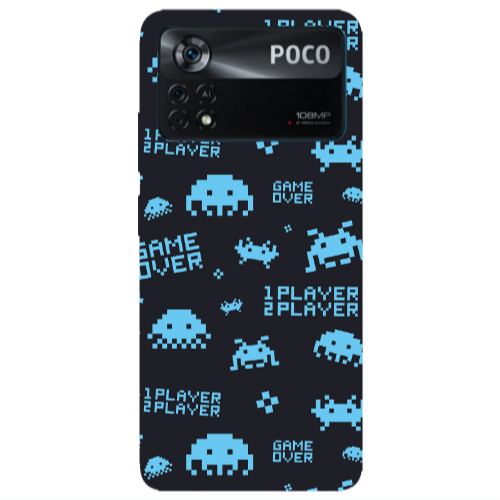 Xiaomi Poco X4 Pro Game over Transparent Silicone TPU Θήκη