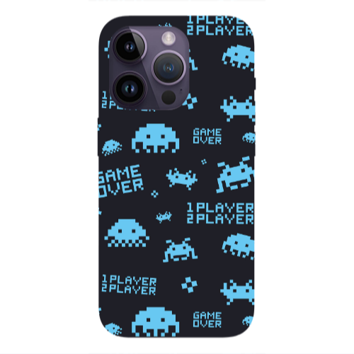 Apple iPhone 14 Pro  Game over Transparent Silicone TPU Θήκη