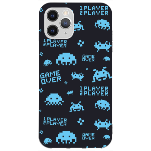 Apple iPhone 13 Pro Game over Transparent Silicone TPU Θήκη