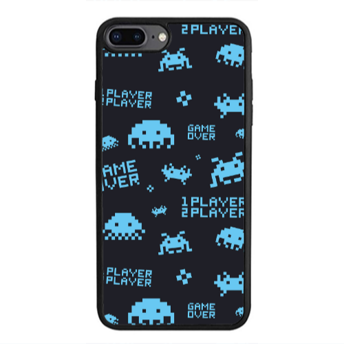 Apple iPhone 7 Plus Game over Black Glossy Θήκη