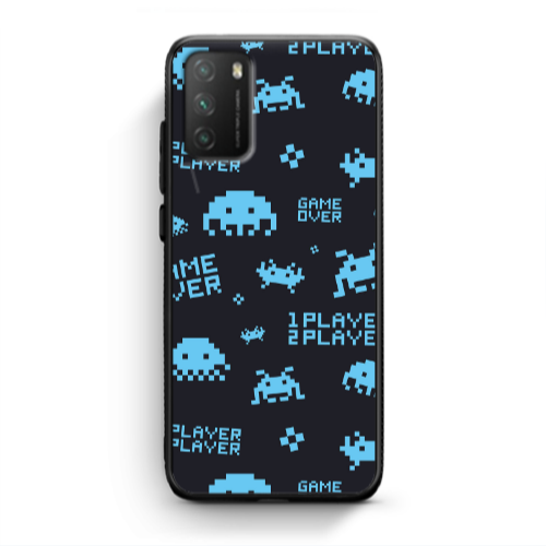 Xiaomi Poco M3 Game over Black Glossy Θήκη