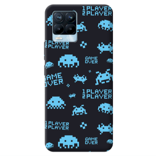 Realme 8 Pro Game over Transparent Silicone TPU Θήκη