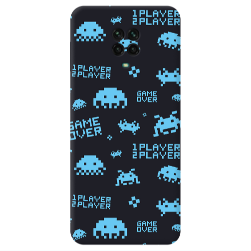 Xiaomi Redmi Note 9S Game over Transparent Silicone TPU Θήκη