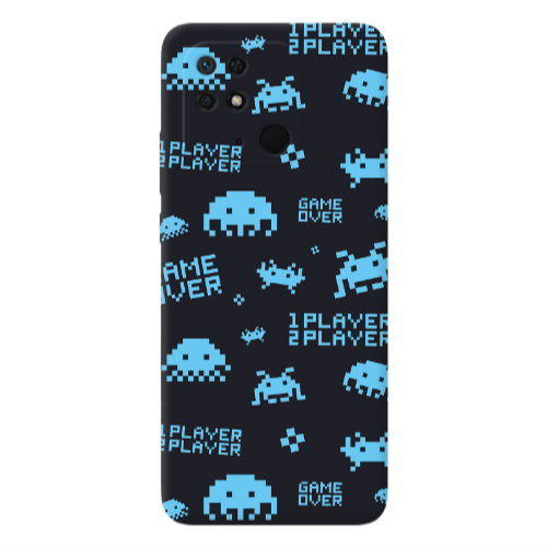 Xiaomi Poco C40 Game over Transparent Silicone TPU Θήκη