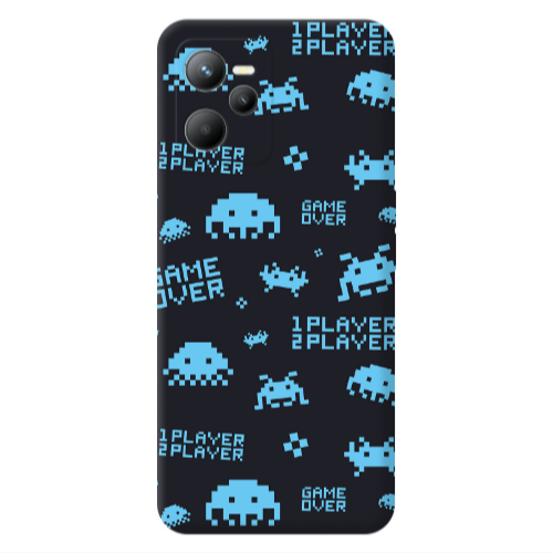 Realme C35 Game over Transparent Silicone TPU Θήκη