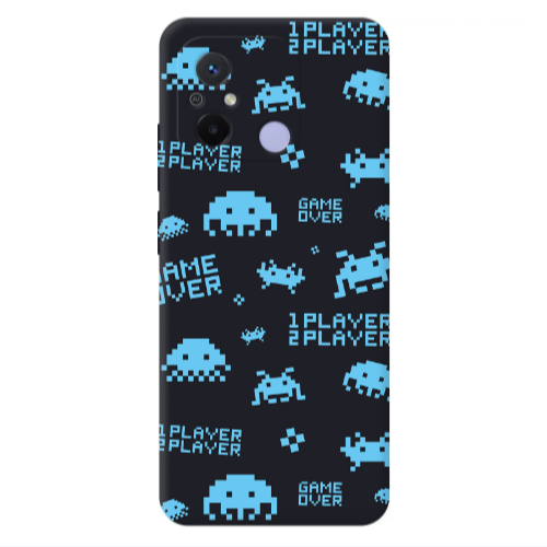 Xiaomi Redmi 12C Game over Transparent Silicone TPU Θήκη