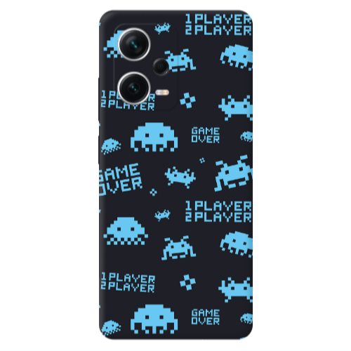 Xiaomi Redmi Note 12 5G Game over Transparent Silicone TPU Θήκη