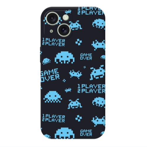 Apple iPhone 15 Plus Game over Transparent Silicone TPU Θήκη