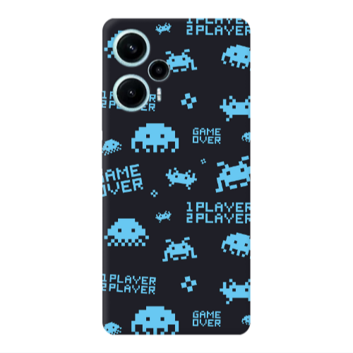 Xiaomi Poco F5 Game over Transparent Silicone TPU Θήκη