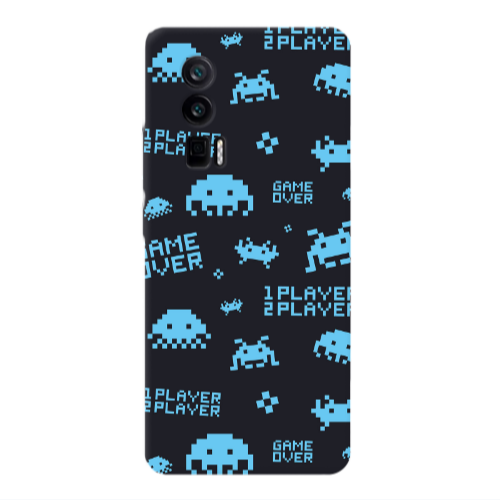 Xiaomi Poco F5 Pro Game over Transparent Silicone TPU Θήκη