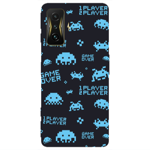 Xiaomi Poco F4 Gt Game over Transparent Silicone TPU Θήκη