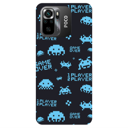 Xiaomi Poco M5 s Game over Transparent Silicone TPU Θήκη