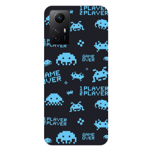 Xiaomi Redmi Note 12s Game over Transparent Silicone TPU Θήκη