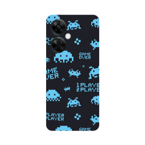 Oneplus Nord CE 3 Lite 5G Game over Transparent Silicone TPU Θήκη