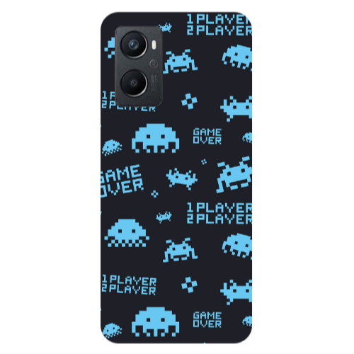Oppo A 96 Game over Transparent Silicone TPU Θήκη