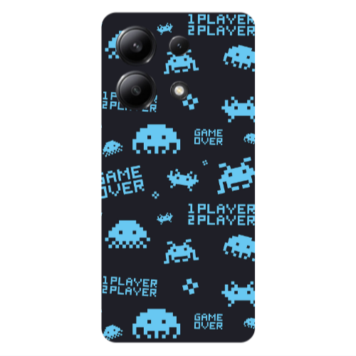 Xiaomi Redmi Note 13 4G Game over Transparent Silicone TPU Θήκη