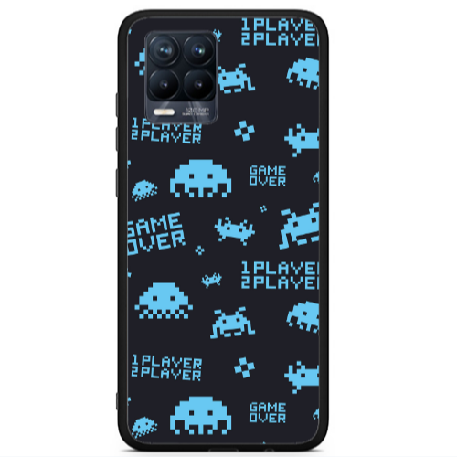 Realme 8 i Game over Black Glossy Θήκη
