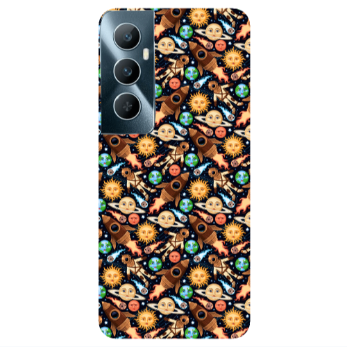 Realme C65 Rockets Transparent Silicone TPU Θήκη