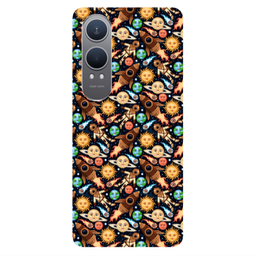 Oneplus Nord Ce 4 lite Rockets Transparent Silicone TPU Θήκη