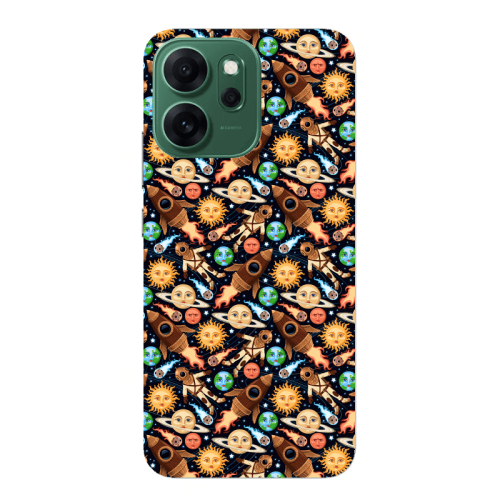 Oppo 14 F Rockets Transparent Silicone TPU Θήκη