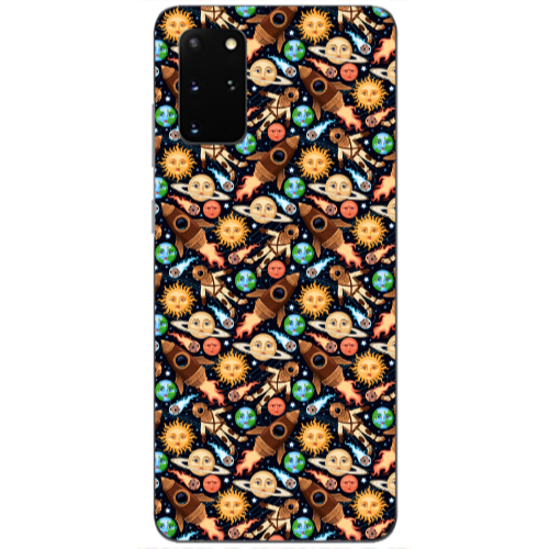 Samsung S20 Plus Rockets Transparent Silicone TPU Θήκη