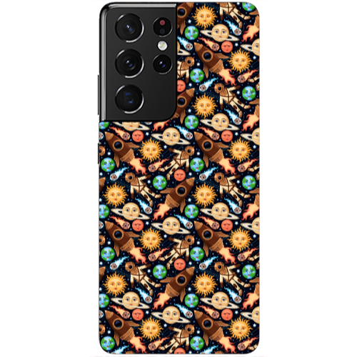 Samsung S21 Ultra Rockets Transparent Silicone TPU Θήκη