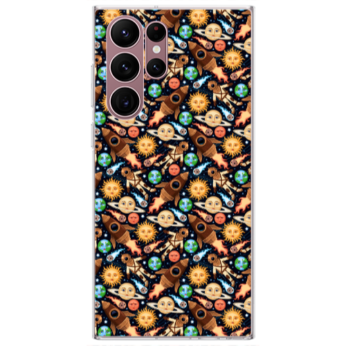 Samsung S22 Ultra Rockets Transparent Silicone TPU Θήκη