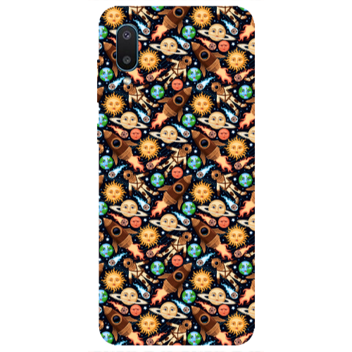 Samsung A02 Rockets Transparent Silicone TPU Θήκη