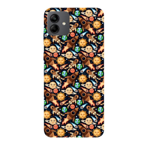 Samsung A04 Rockets Transparent Silicone TPU Θήκη