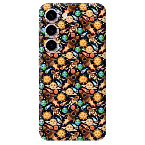 Samsung S23 Rockets Transparent Silicone TPU Θήκη