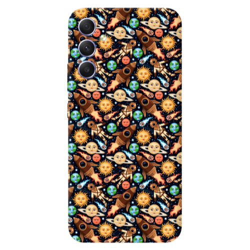 Samsung A34 Rockets Transparent Silicone TPU Θήκη
