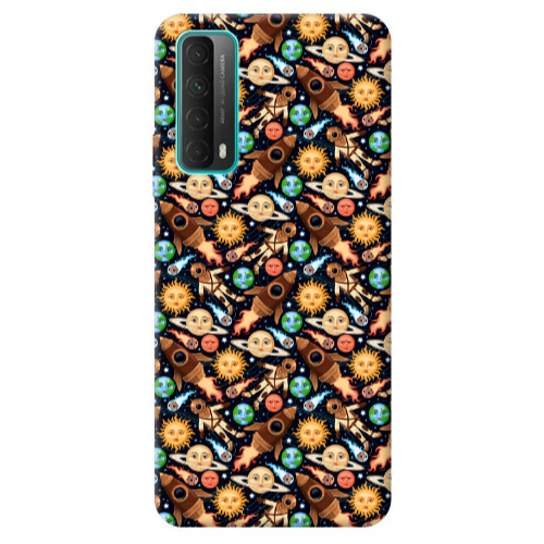 Huawei P Smart 2021 Rockets Transparent Silicone TPU Θήκη