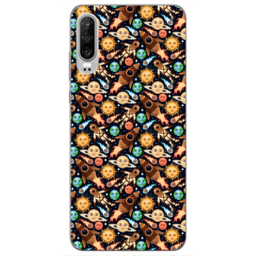 Huawei P30 Rockets Transparent Silicone TPU Θήκη