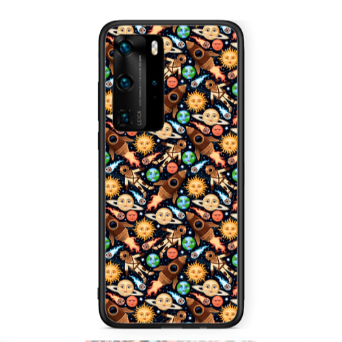 Huawei P40 Pro Rockets Black Glossy Θήκη