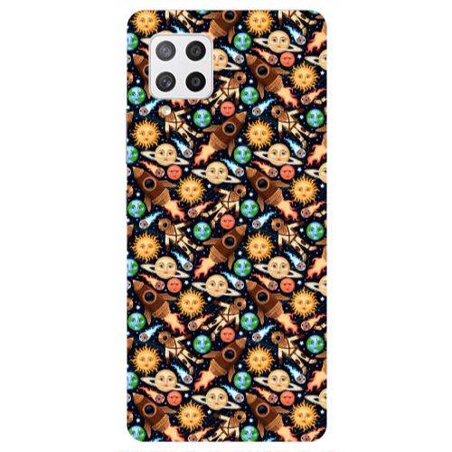 Samsung A42 5G Rockets Transparent Silicone TPU Θήκη