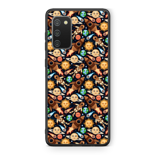 Samsung A02s Rockets Black Glossy Θήκη