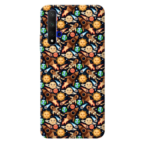 Huawei Nova 5 T Rockets Transparent Silicone TPU Θήκη