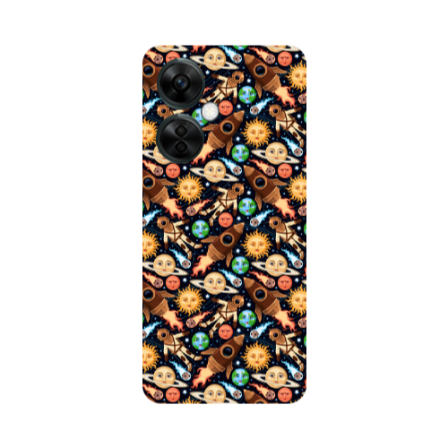 Oneplus Nord CE 3 Lite 5G Rockets Transparent Silicone TPU Θήκη