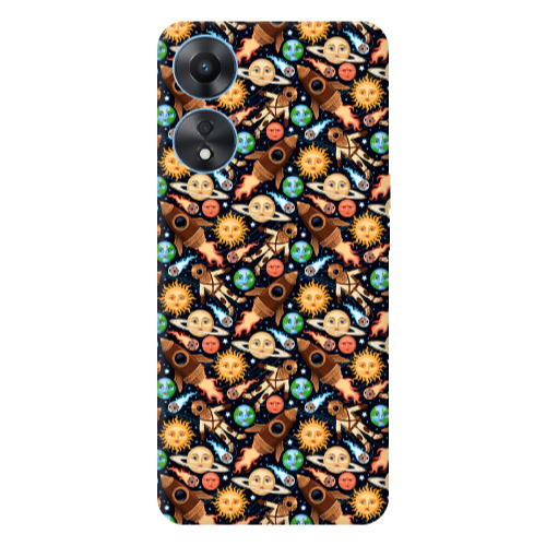 Oppo A 98 Rockets Transparent Silicone TPU Θήκη