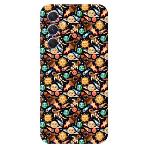 Samsung A35 Rockets Transparent Silicone TPU Θήκη