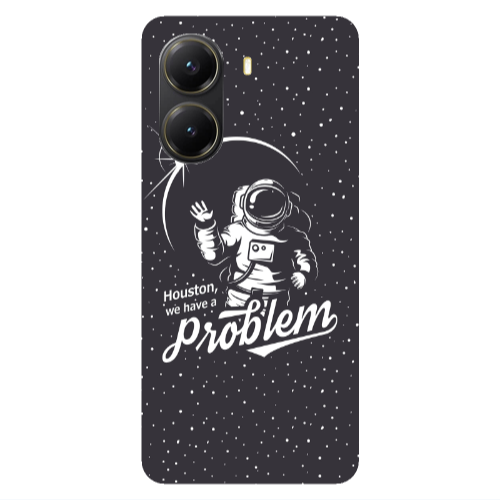 Xiaomi Poco X7 Pro Houston We Have A Problem Transparent Silicone TPU Θήκη