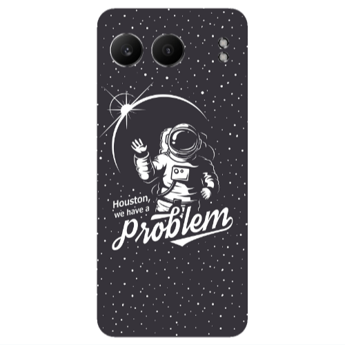 Oneplus Nord 4 Houston We Have A Problem Transparent Silicone TPU Θήκη