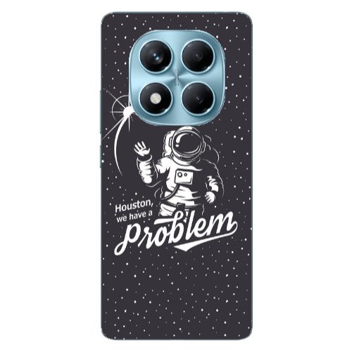 Xiaomi Redmi Note 14 Pro Houston We Have A Problem Transparent Silicone TPU Θήκη